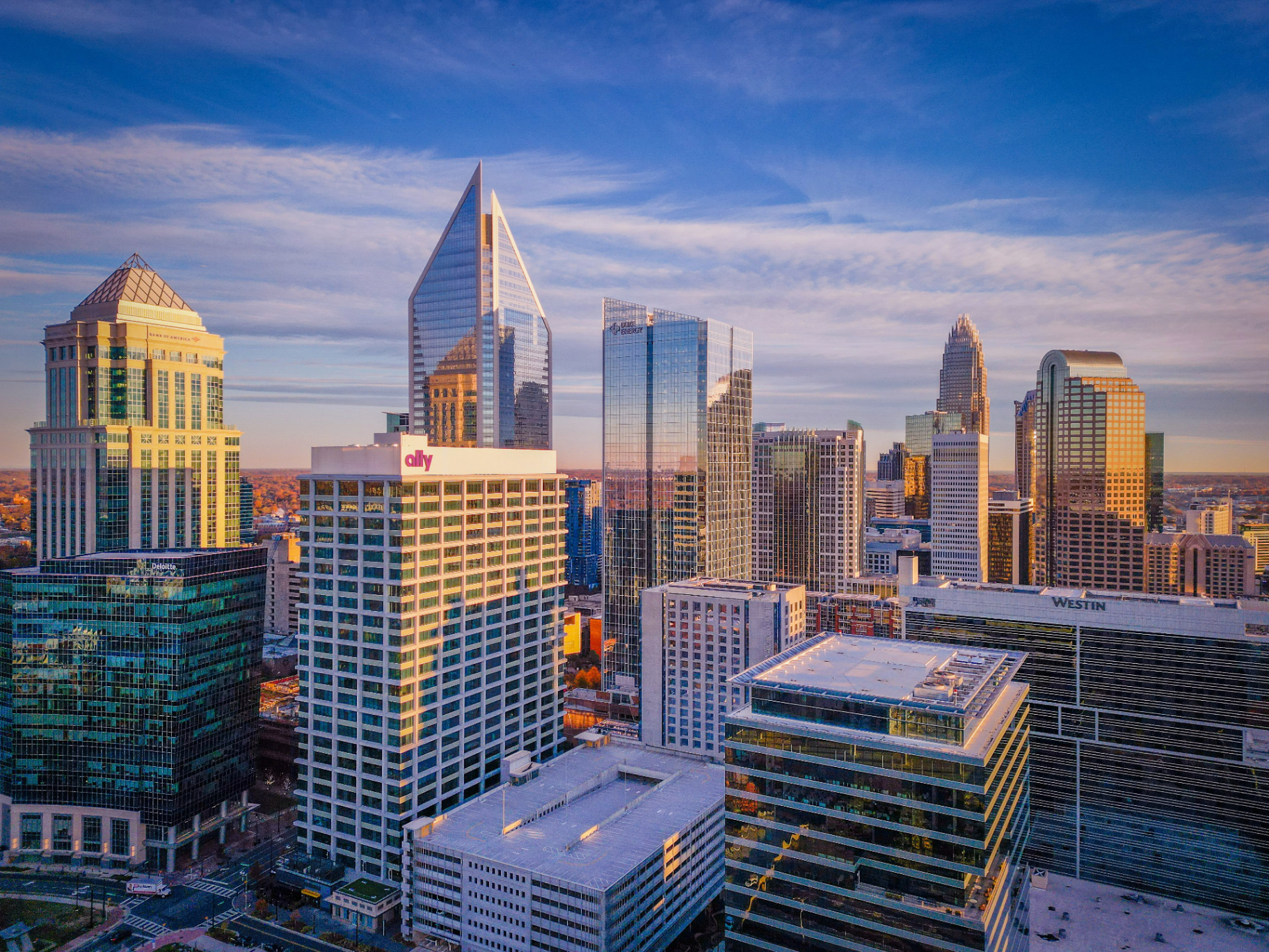 Charlotte skyline